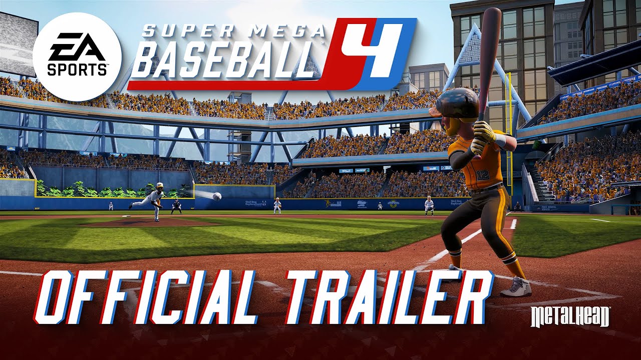 Super Mega Baseball 4 Official Reveal Trailer