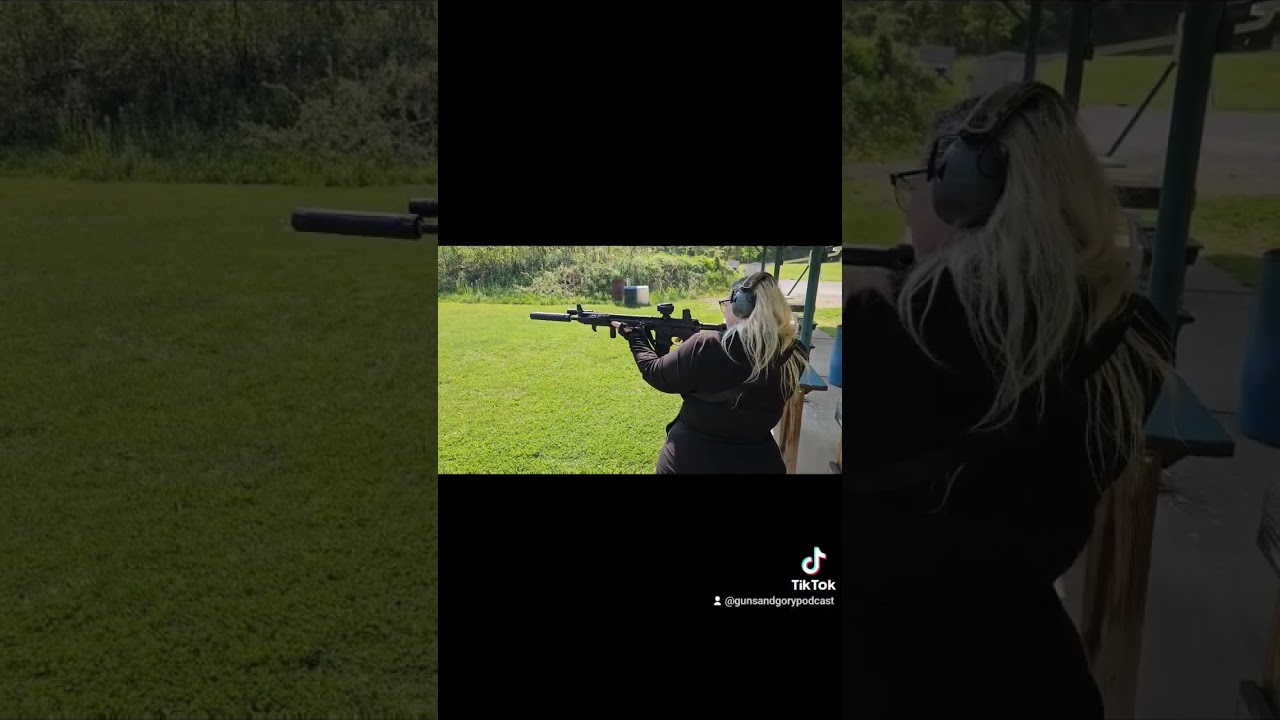 Bigger Quiet Pew with Z? #ar15 #rangetime #shooting #gunsandgorypodcast #suppressor