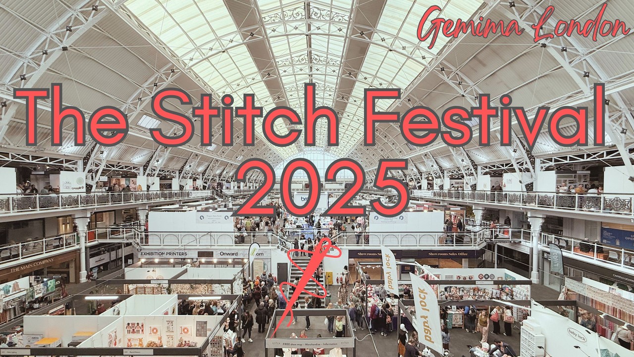 The Stitch Festival 2025 - see my new patterns and new fabrics.