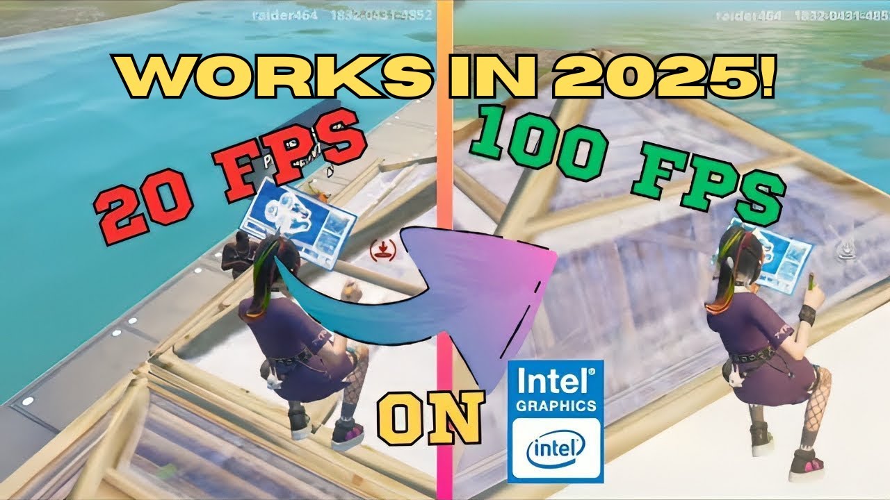 Get more FPS on low-end Laptops updated 2025! (Intel graphics)*
