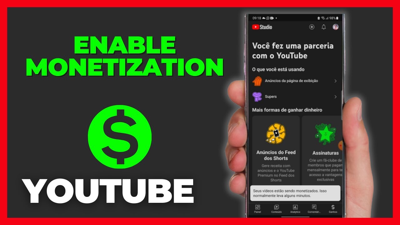 ENABLE MONETIZATION FOR MY YOUTUBE VIDEOS | UPDATED!