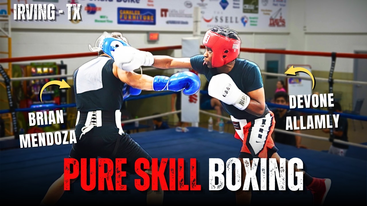 ALL TECHNIQUE! Amateur Boxers Turn Practice Into LIVE DRILLS In Sparring!