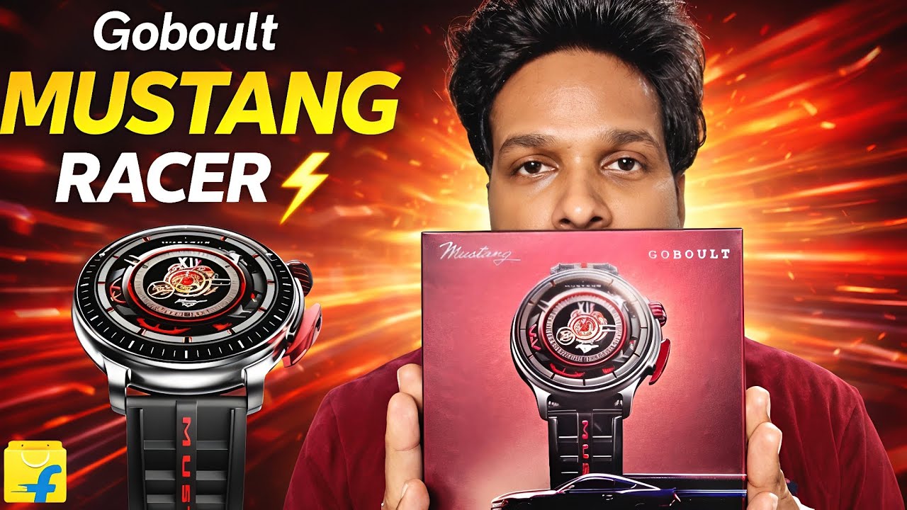 GOBOULT MUSTANG RACER 😯 Official Mustang | Super premium smartwatch from Goboult | New Review