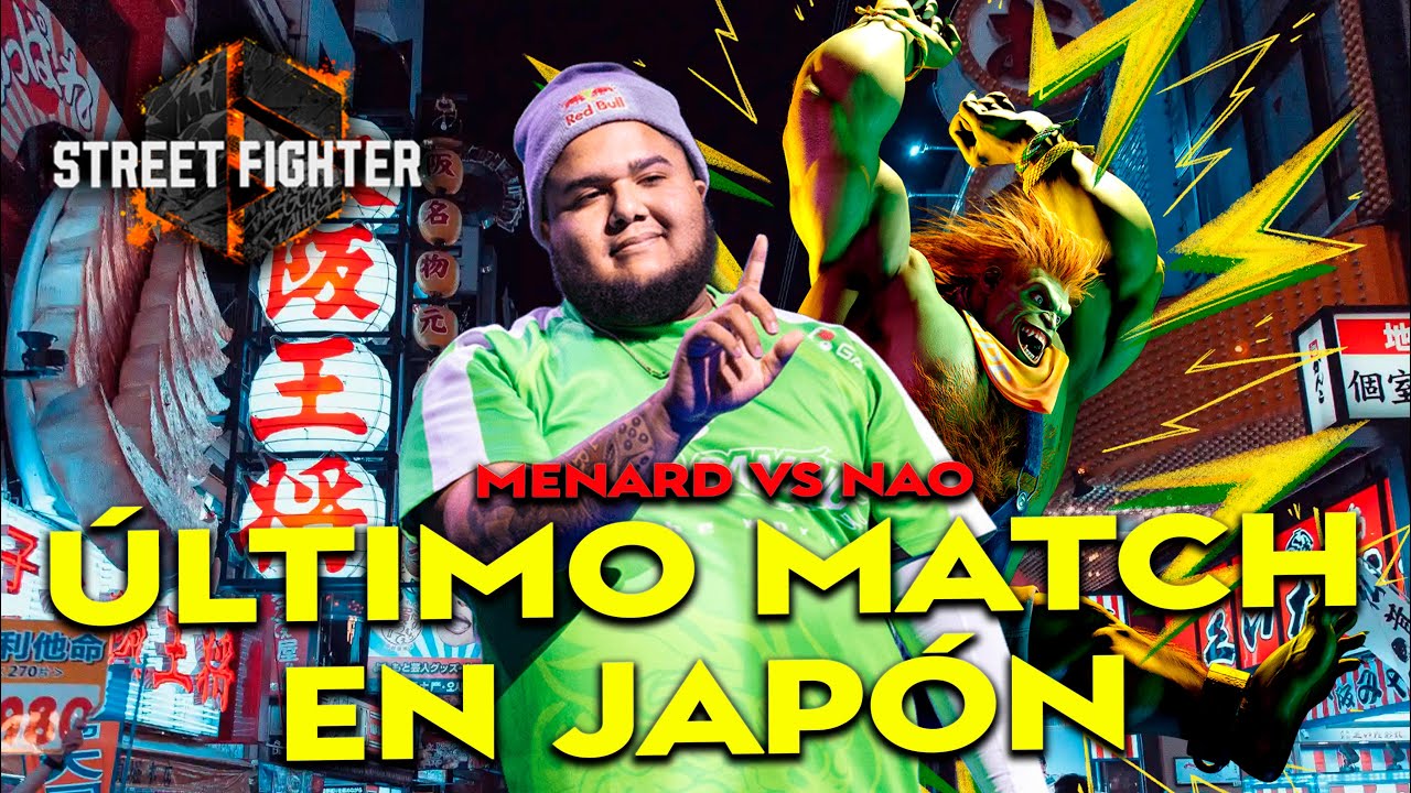 Uno de los &Uacute;LTIMOS combates de MenaRD en Jap&oacute;n antes de la SFL US |  MENA VS NAO | STREET FIGHTER 6