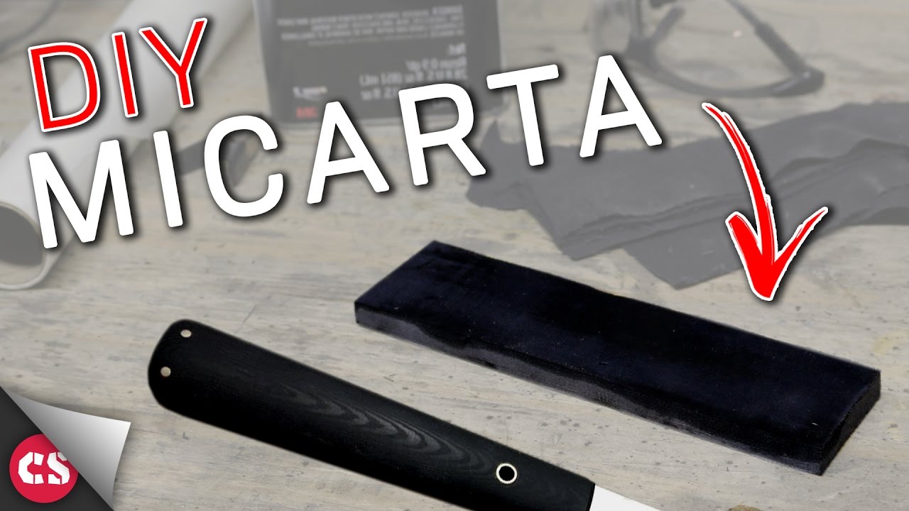 Micarta for Knife Handles - DIY