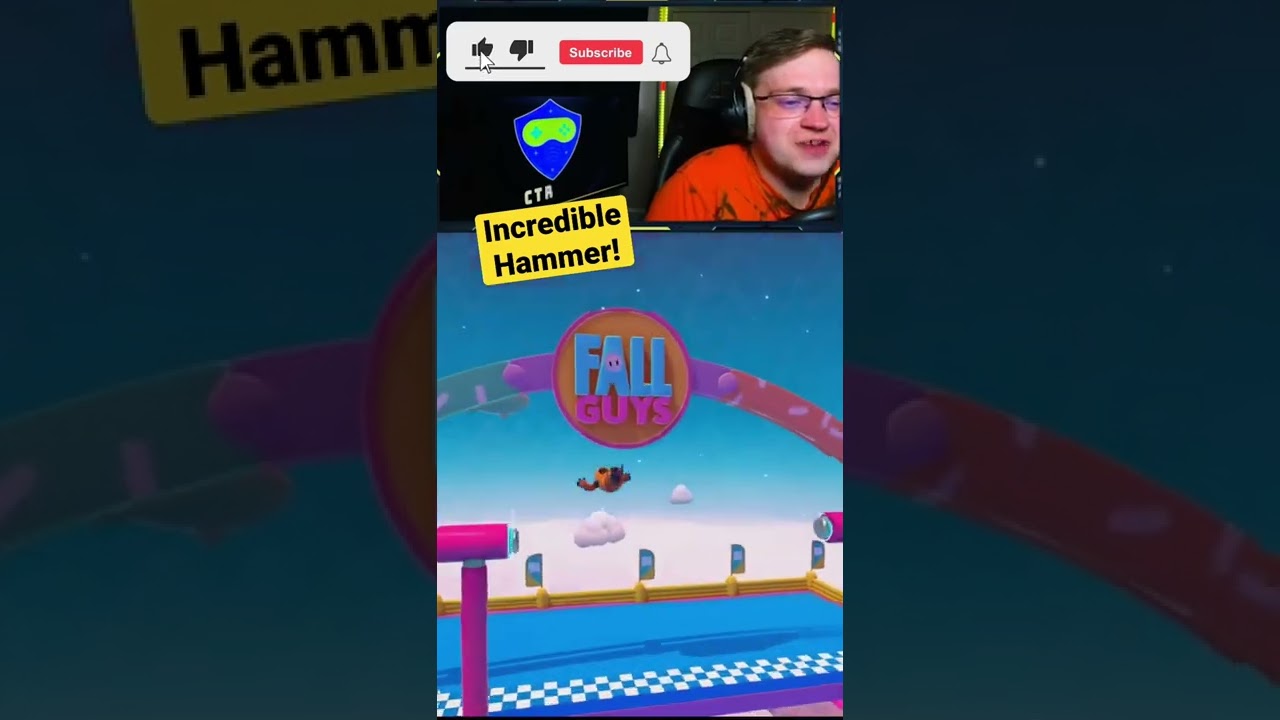 Невероятный Fall Guys Hammer Yeet on Tip Toe 