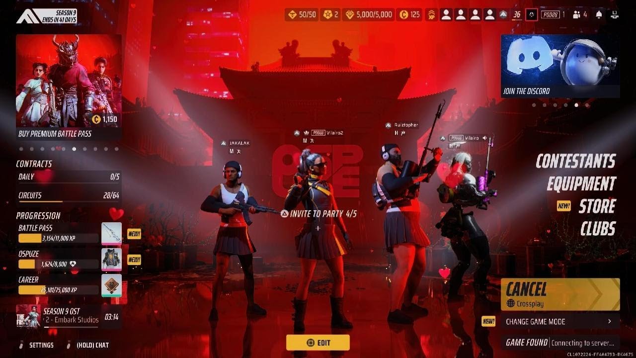 THE FINALS pew crew