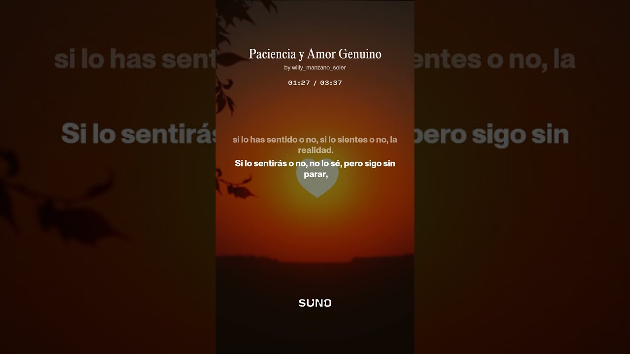 Paciencia y Amor Genuino