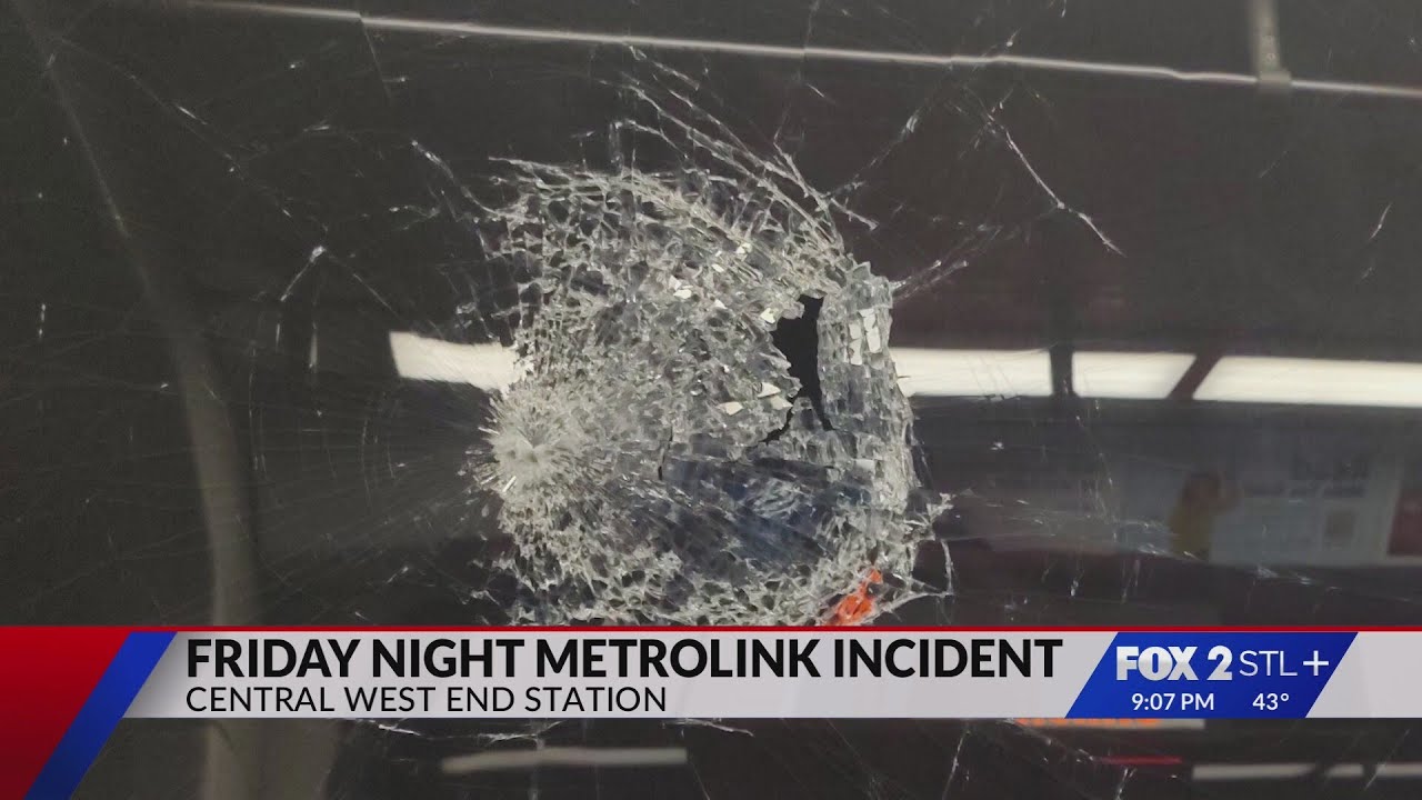 Metrolink riders unsettled after object shatters train window