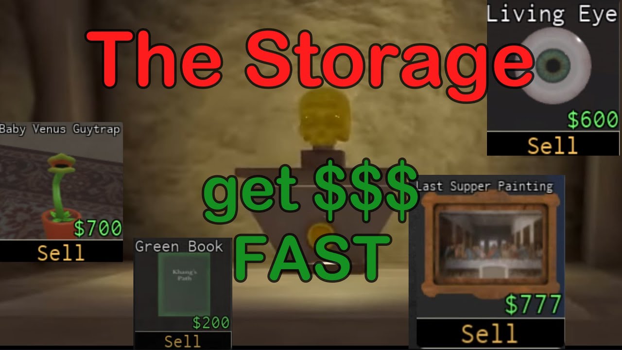 How to get Money FAST | The Storage Roblox