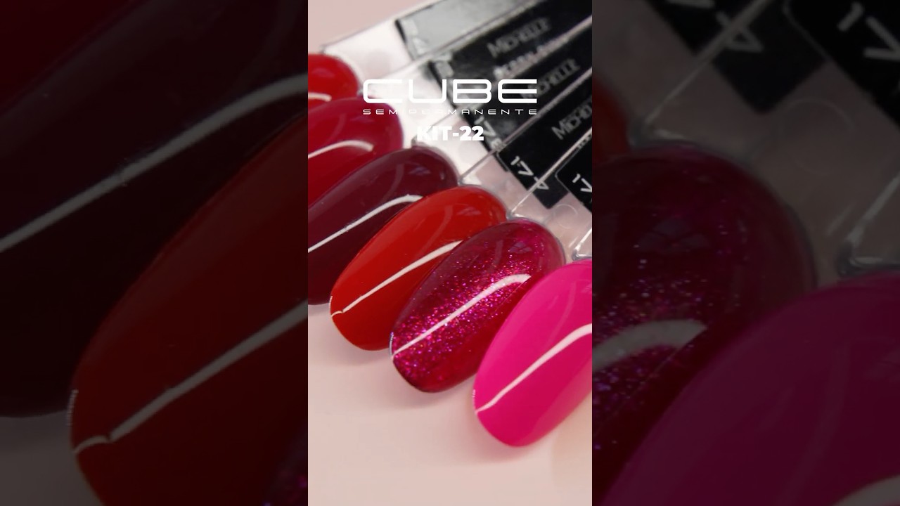 Kit cube semipermanente - 22k🌺♥️🍓  