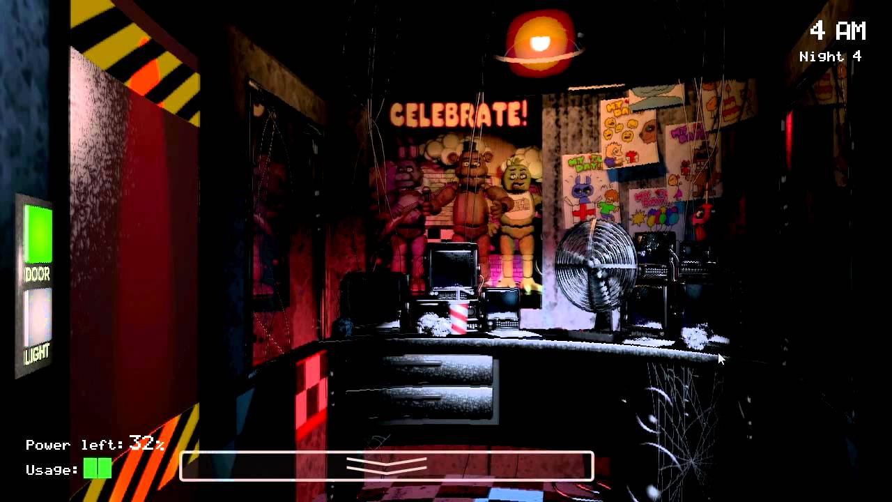 Let's Play Five Nights at Freddy's - Night 4 - Mum Spits Everywhere