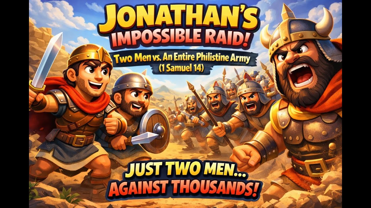 JONATHAN’S IMPOSSIBLE RAID: Two Men vs. An Entire Philistine Army (1 Samuel 14)