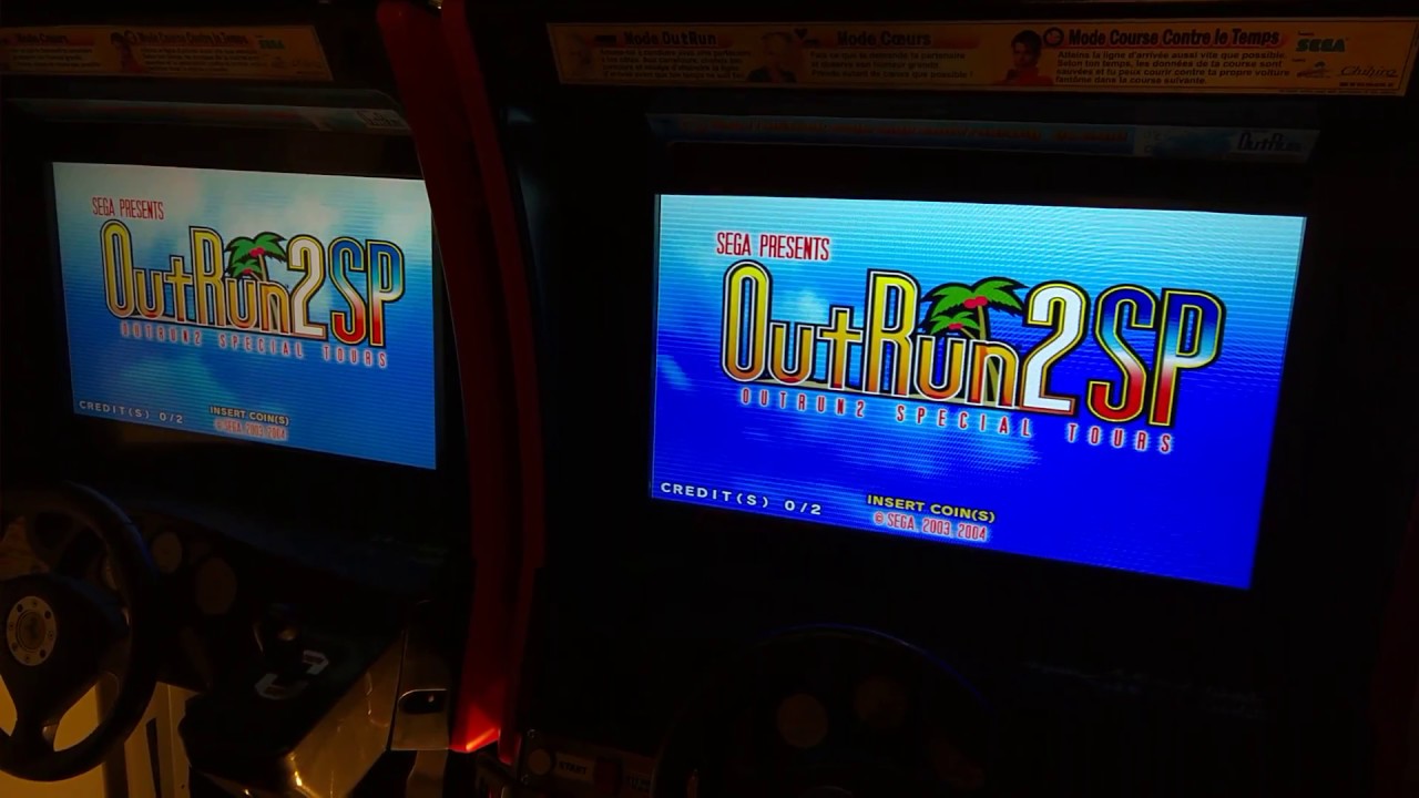 Double netboot SEGA Chihiro OutRun 2 SP