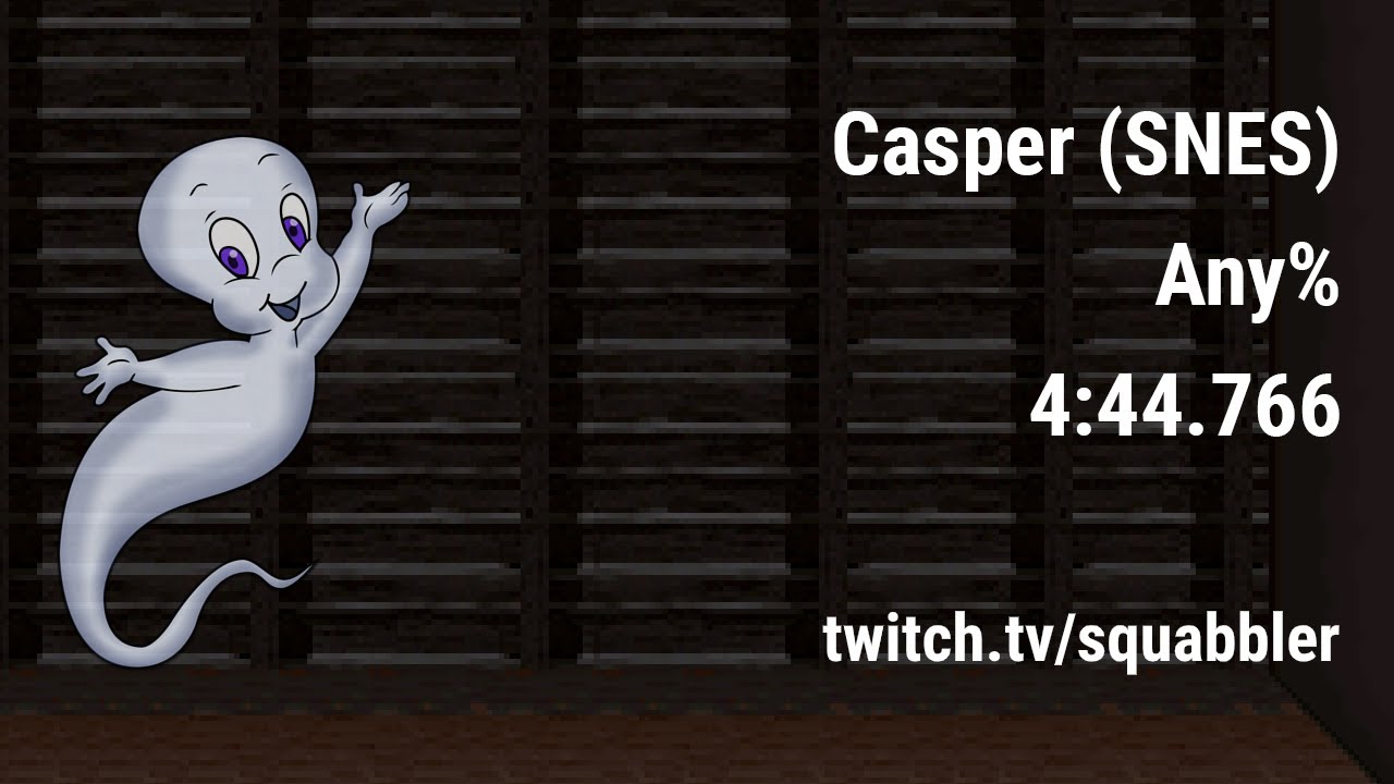 Casper (SNES) speedrun - Any% - 4:44.766