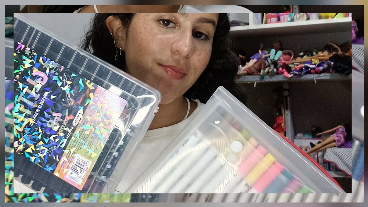 Mostrando as minhas +de500 canetinhas e falando qual é a pior a melhor ( coleciono desde 2022 )