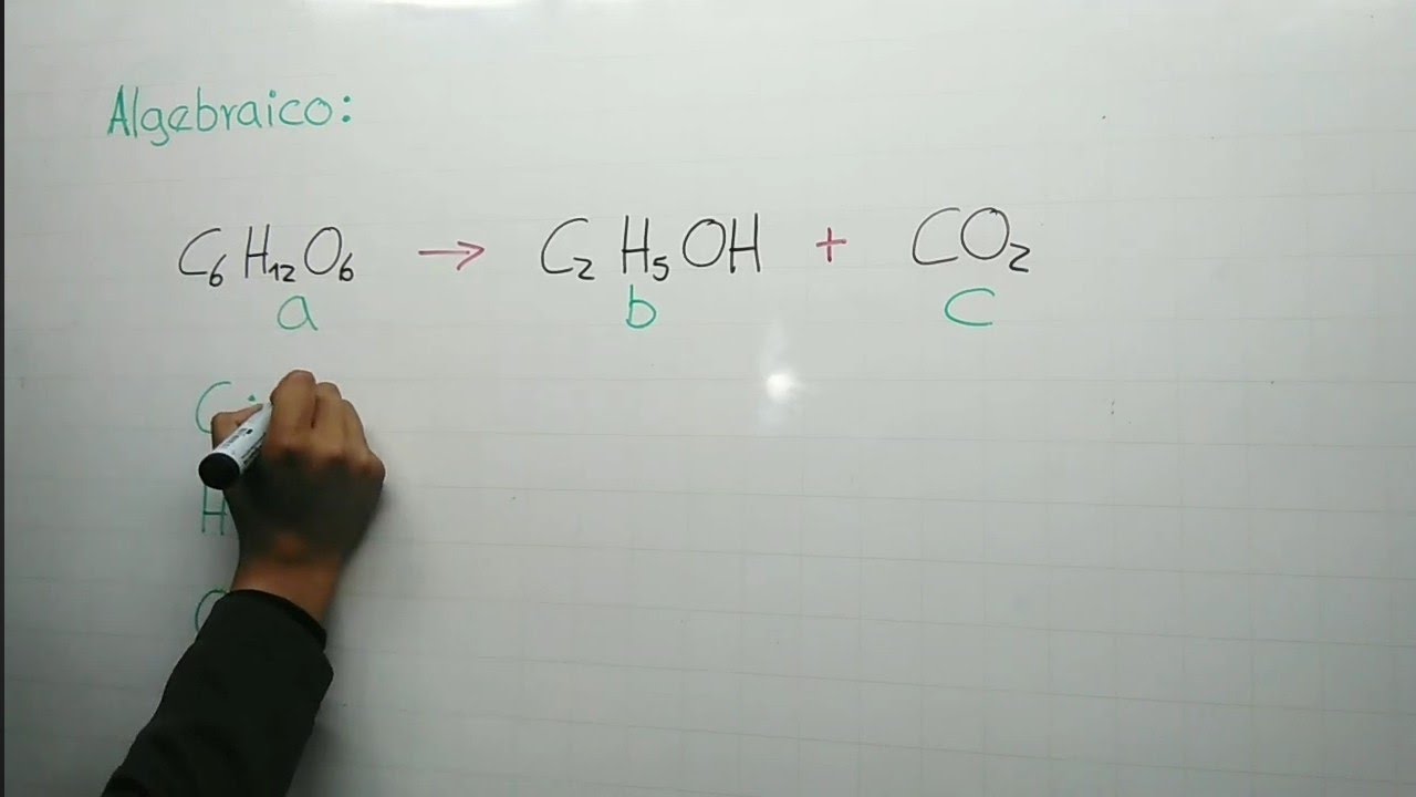 M&eacute;todo Algebraico:Balanceo de Ecuaciones qu&iacute;micas #ecuacionesqu&iacute;micas #reaccionesquimicas #qu&iacute;mica