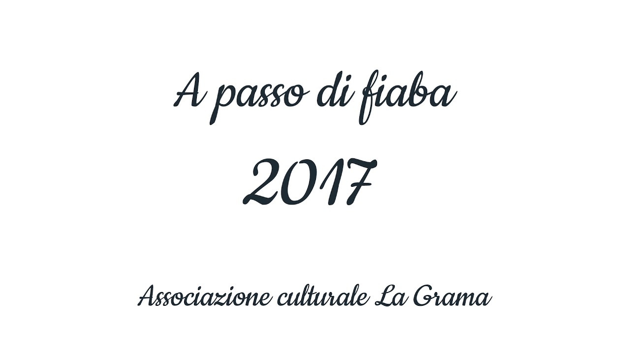 A passo di fiaba 2017