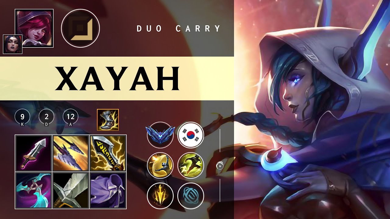 Xayah ADC vs Lucian - KR Diamond Patch 26.01