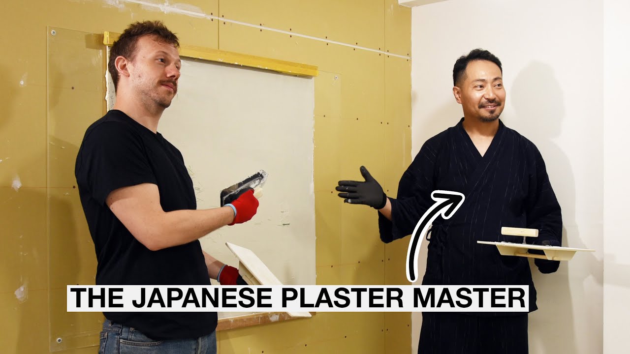 Learning about Traditional Japanese Plaster (Shikkui) from a Master