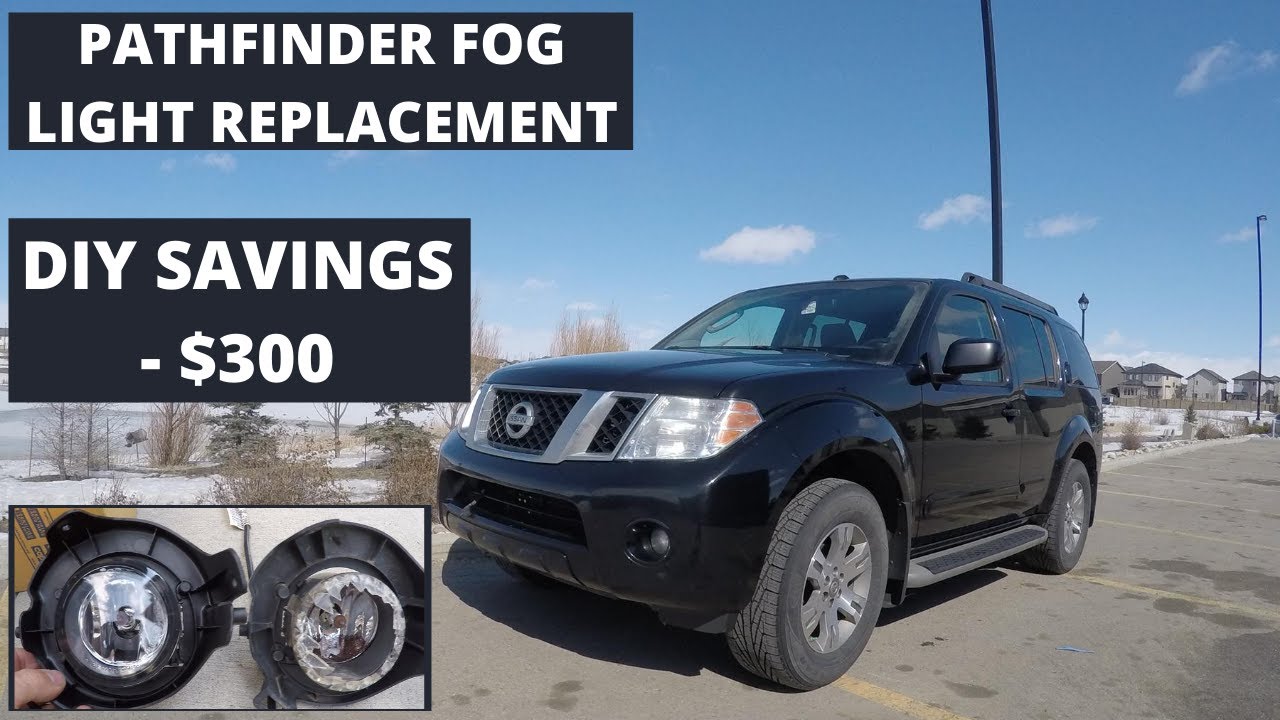 2012 Nissan Pathfinder Fog Light Replacement