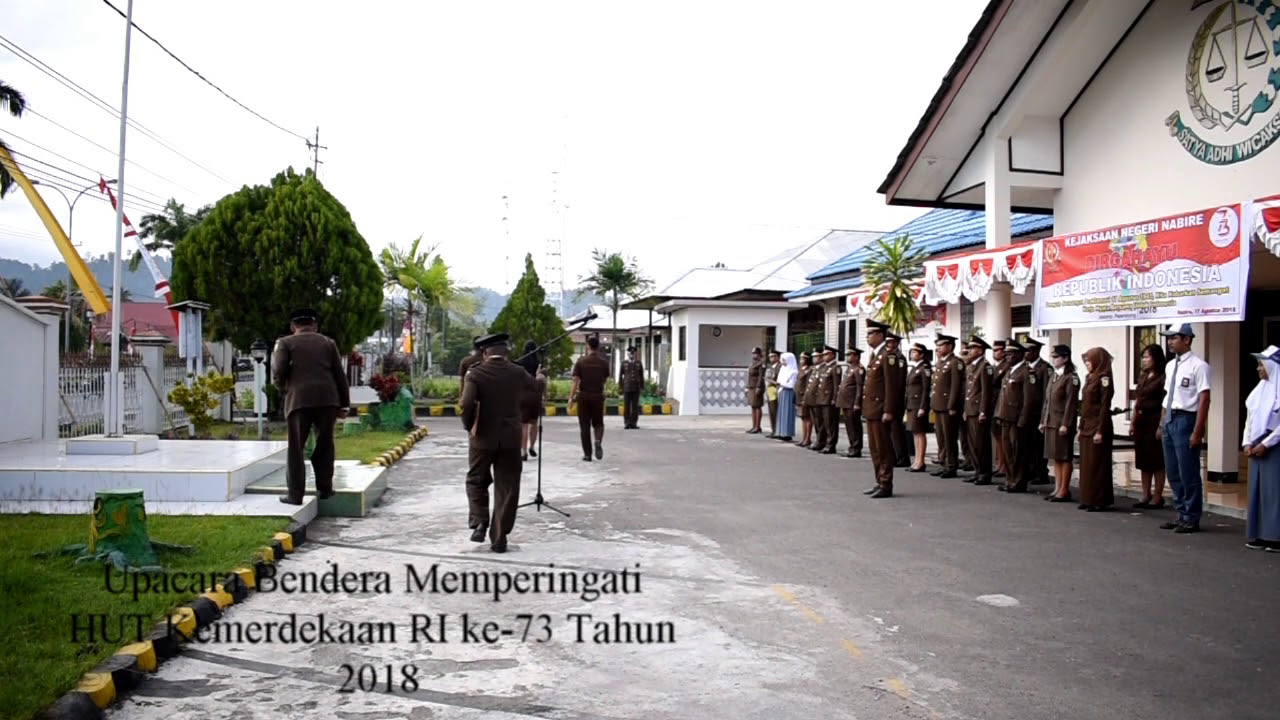 Upacara 17 Agustus 2018