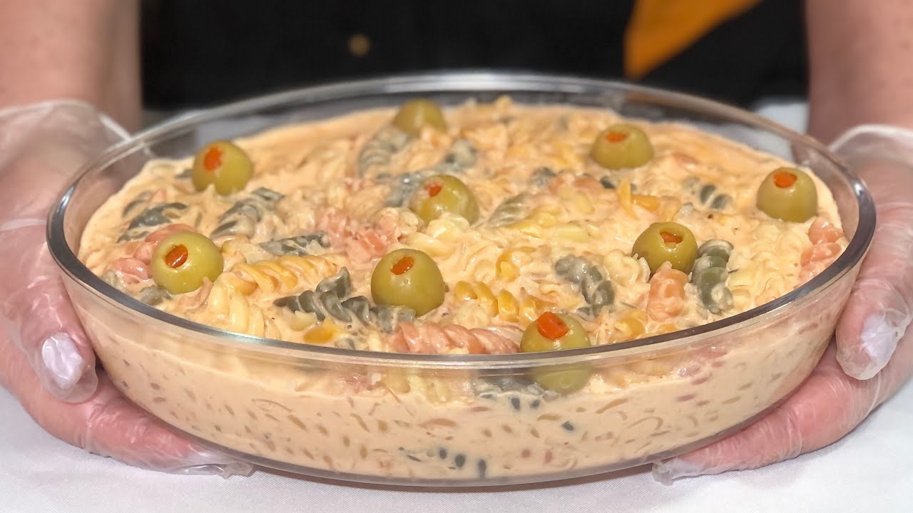O MELHOR DE TODOS É ESSE MACARRÃO PARAFUSO COM MOLHO ROSÉ