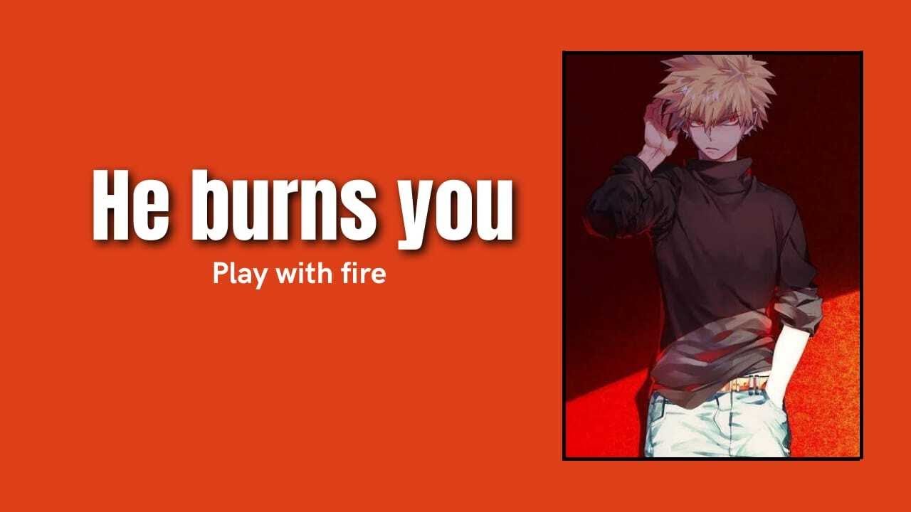 He burns you - Bakugou x Listener MHA ASMR