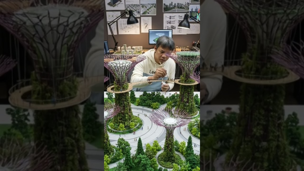 "Diorama Gardens by the Bay, Singapura 🇸🇬"
