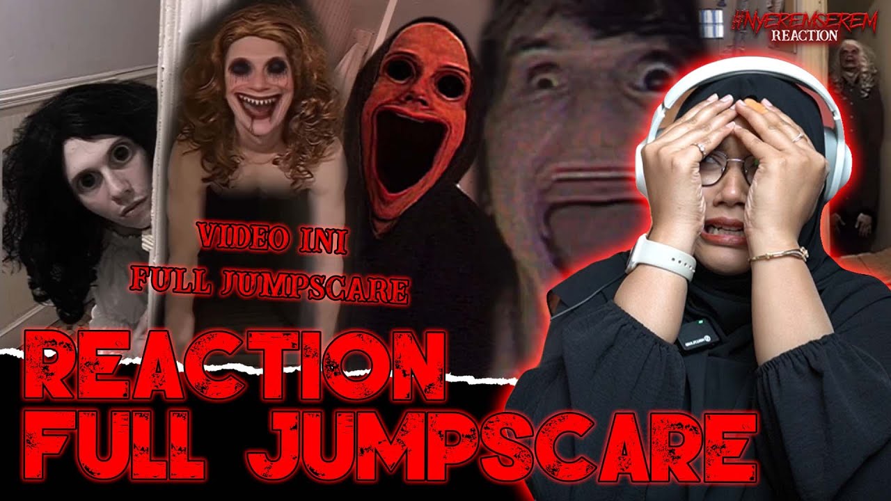 TIKTOKER HORROR REACTS TO VIDEO TIKTOK HORROR! PT. 10 - #nyeremserem reaction