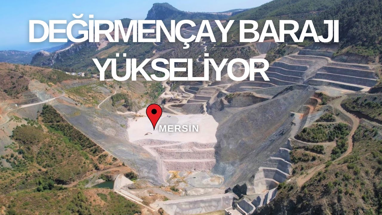 DEĞİRMENÇAY BARAJI YÜKSELİYOR