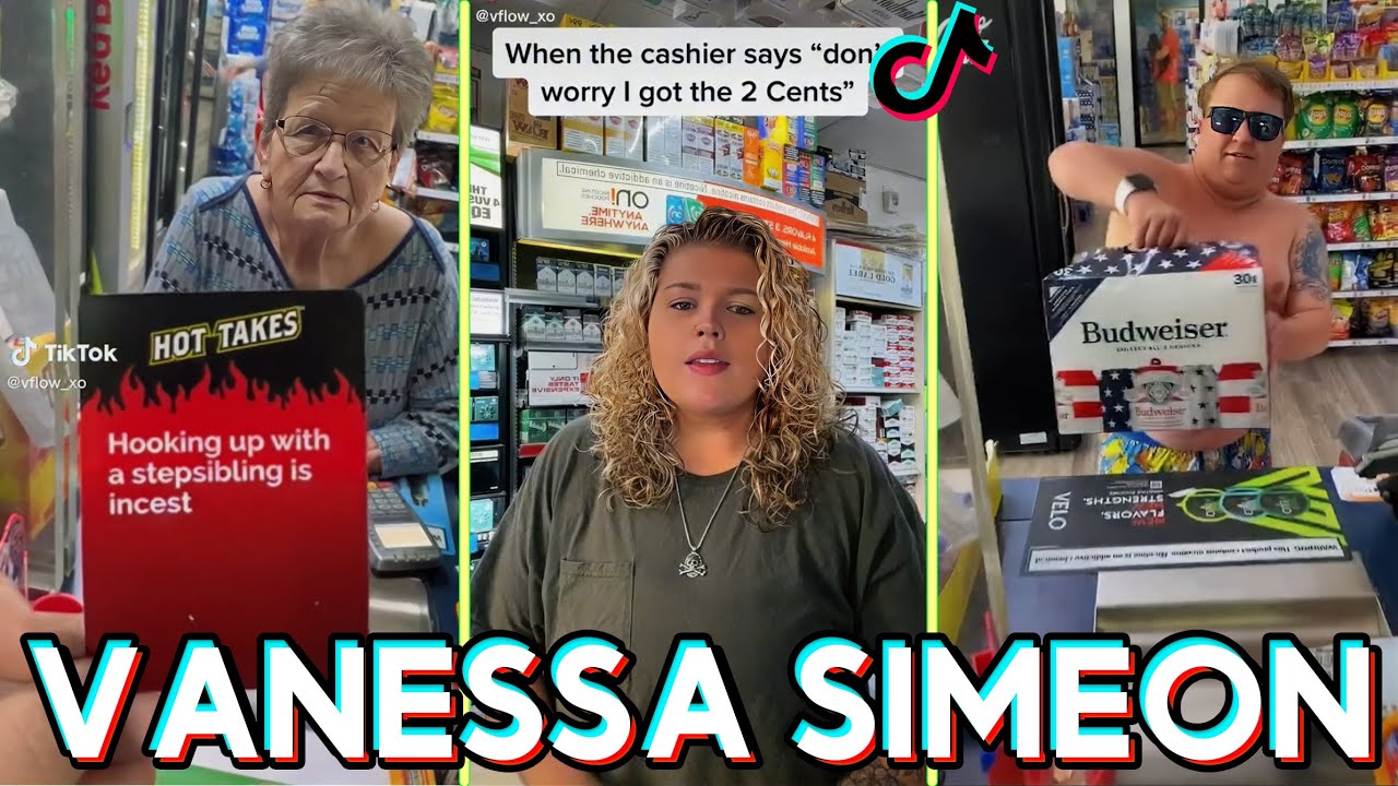 Best Vanessa Simeon Gas Station Tik Tok Videos | Funny @Itsthetrashygasstationlady  Gas Station Lady Tiktoks 2024