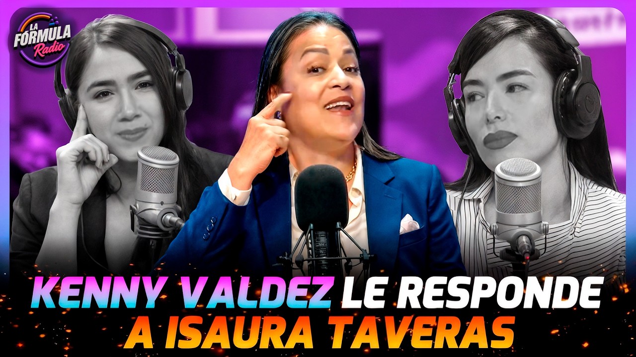 Kenny Valdez le responde a Isaura Taveras con pura elegancia
