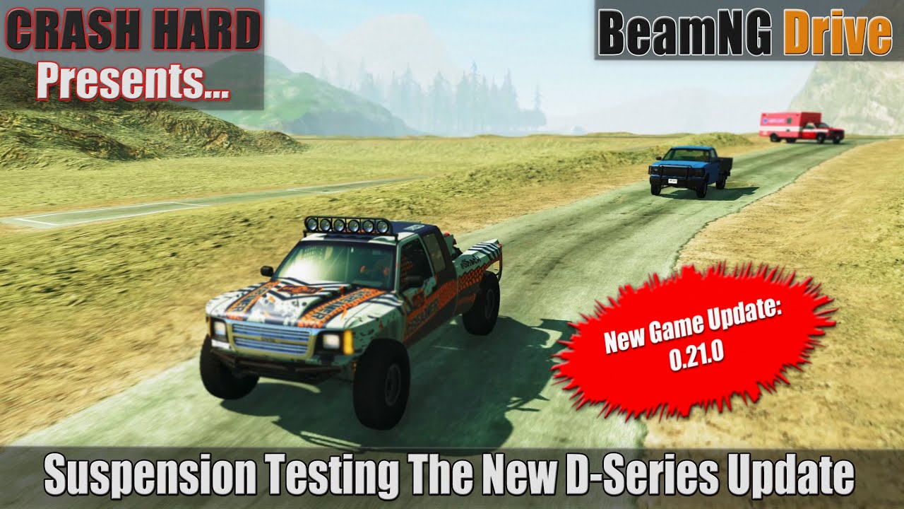 BeamNG Drive - Suspension Testing The New D-Series Update