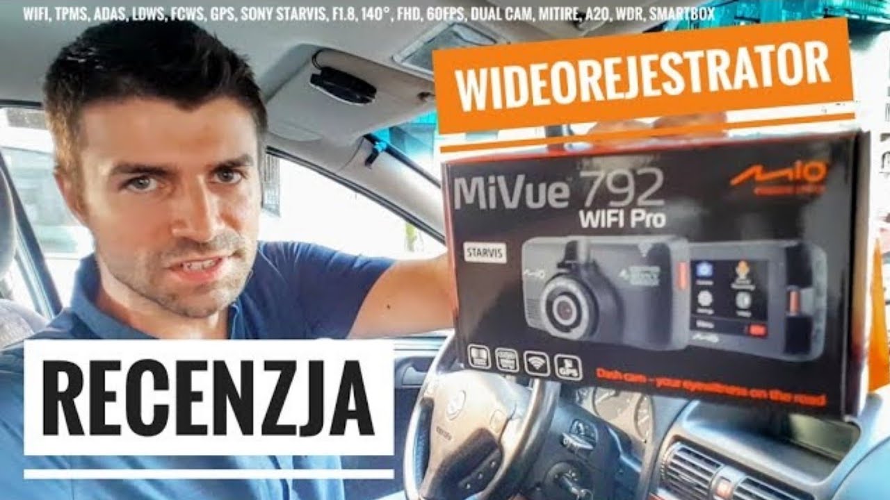Wideorejestrator MIO MiVue 792 WiFi Pro - RECENZJA TEST OPINIA | ForumWiedzy