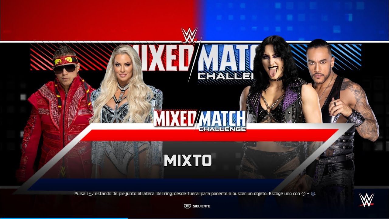 WWE 2K25 Maryse & The Miz VS terror twins