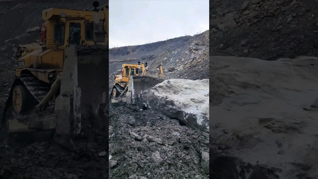 CAT D11 vs ROCK!