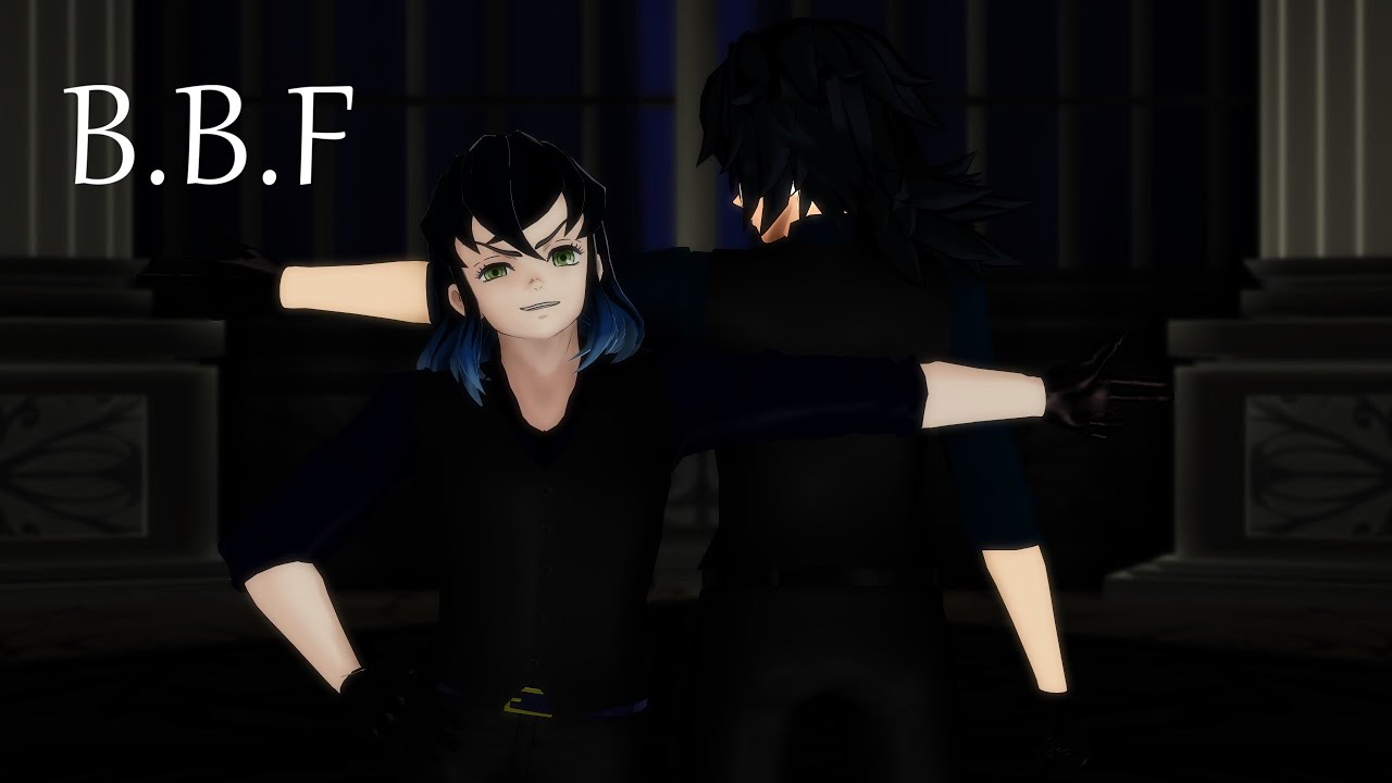 【鬼滅のMMD】☆B.B.F ☆SSS伊之助の勝手に戦い‼