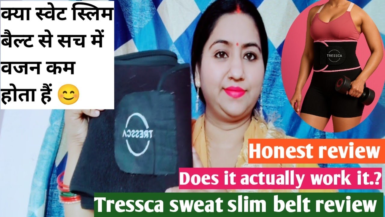Tressca Sweat Slim Belt | Fast Belly Fat Loss & Waist Slimming #tressca #sweatslimbelt #review #belt