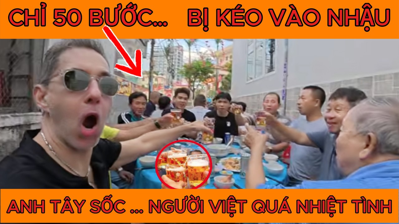 Anh Tây chỉ đi 50 bước… và cái kết khiến anh không thể tin nổi ở Việt Nam