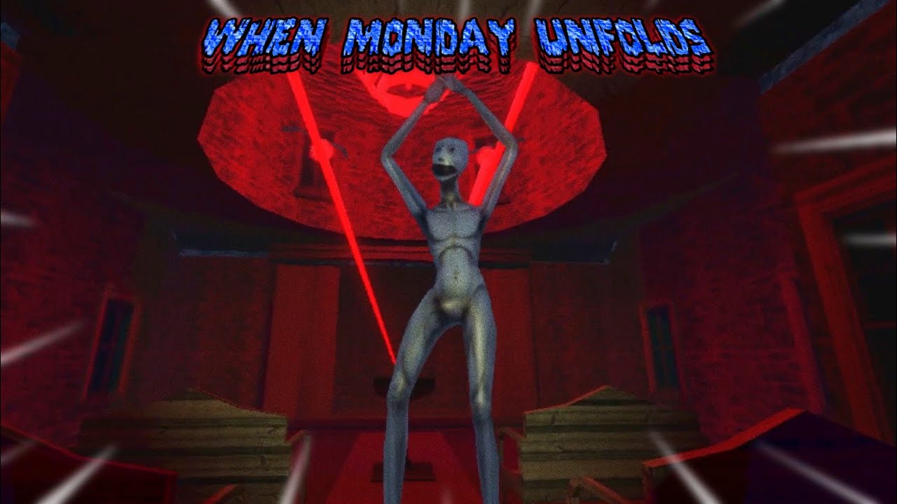 I Just Want My PS3 Dude... FUNNY HORROR GAME | When Monday Unfolds