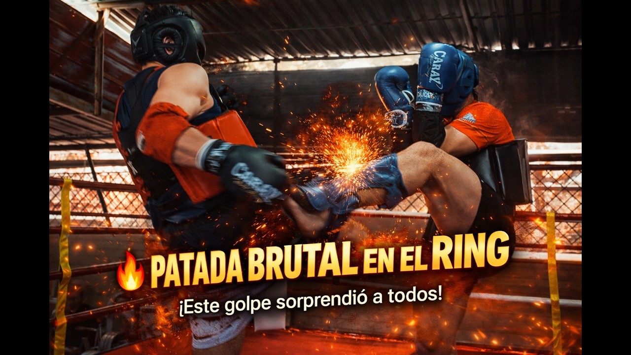 🔥 PATADA BRUTAL EN EL RING | ¡Este golpe sorprendió a todos!