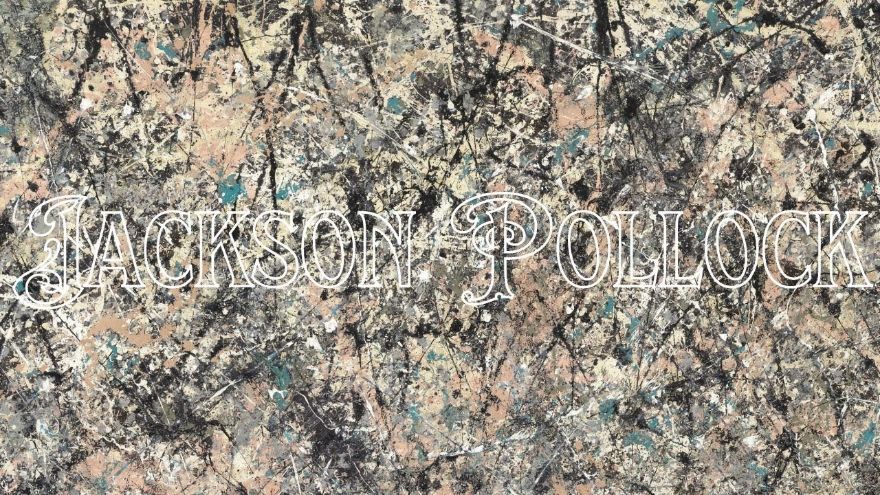 Jackson Pollock - High Resolution Famous Paintings - Enjoy! #pollock #jacksonpollock #painting #art