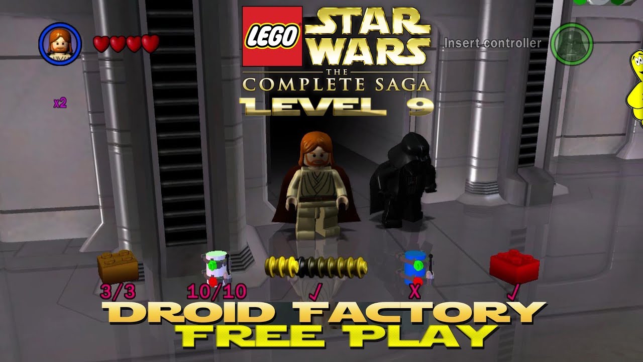 Lego Star Wars TCS: Эпизод 2, Глава 3 / Бесплатная игра Droid Factory (все предметы коллекциониро...