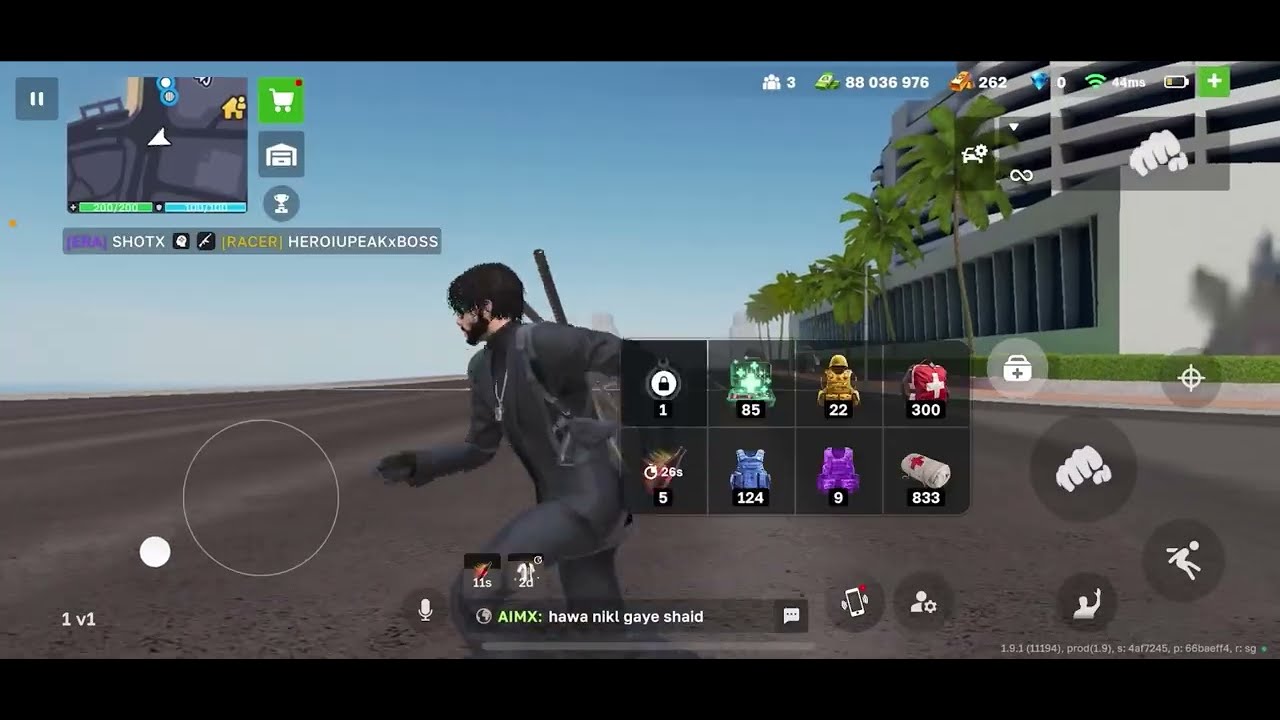 PVP with aggressive player . Flex city. @flexcityofficial 