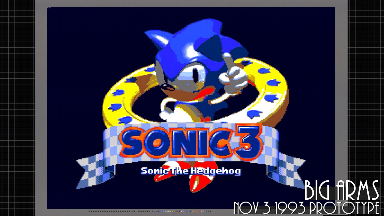 Big Arms - Sonic 3 (Nov 3 1993 Prototype)