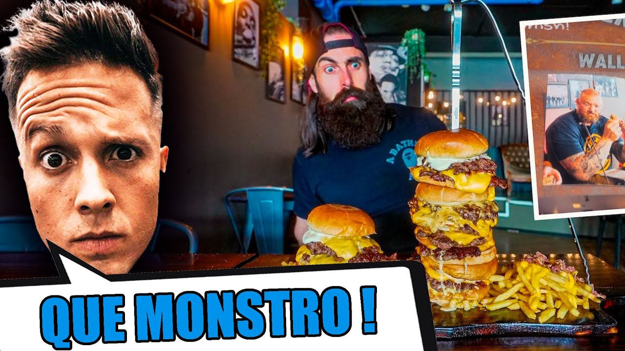 BRUNO MOTA reage a BEARDMEETSFOOD / THE CHALLENGE EVEN THE WORLD'S STRONGEST MAN COULDN'T FINISH!