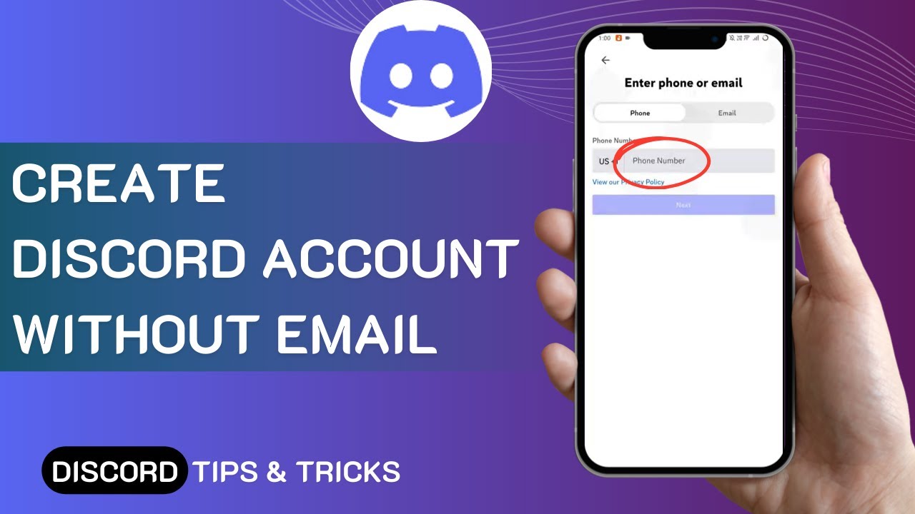 How To Create A Discord Account With Phone Number (Without Email)