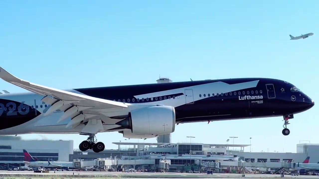 Lufthansa (100th Anniversary Livery) Airbus A350 - 941 🇩🇪 (MUC 🛬 LAX)