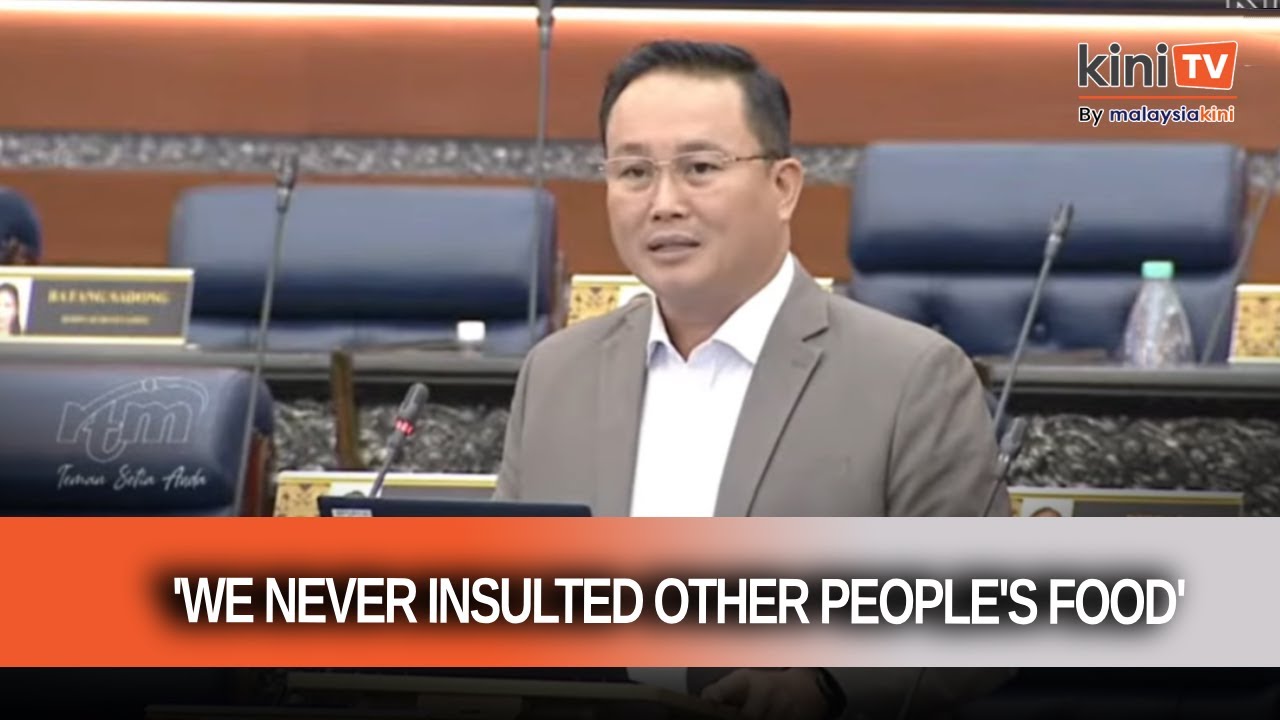 We eat pork, but we don’t take bribes, abuse drugs, says Dayak MP